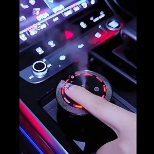Smart Car Air Fresheners Aroma Diffuser Essential Oils Starry Night Lights 5 Levels of Adjustable Concentration USB Rechargeable Romantic Aromatherapy