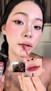 Dazzle Me ลิปไวนิล กันน้ำ ติดทน Ink-Vinyl Lip Lacquer ปากฉ่ำวาว สีชัด ไม่เหนียวเหนอะ เบาสบายปากตลอดวัน