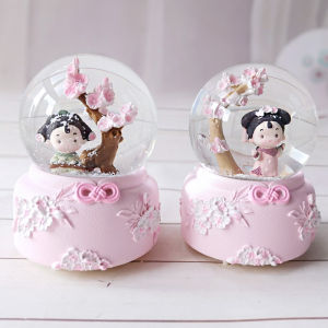 Hộp Nhạc Cầu Pha Lê Sáng Sinh Nhật Quà Tặng Cho Bé Gái Bạn Bè Sáng Tạo Ngày Lễ Tình Nhân Trang Trí Nhà Vật Dụng Trang Trí