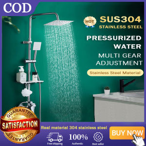 JMW-001 shower set with faucet 304 stainless steel shower 4 in 1 shower hot and cold water outlet shower faucet