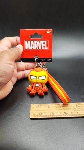 พวงกุญแจ IRON MAN  3D KEYCHAIN IRON MAN Mini figure Model Hero ตุ๊กตา ห้อยกระเป๋า เป้ น่ารัก สุดเทห์
