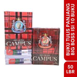 COD BUKU TULIS BIG BOSS PANJANG ISI 50 LEMBAR / PACK ISI 10 BUKU