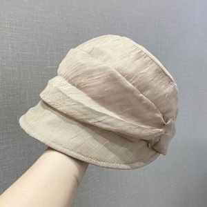 WUUJIA+ | Elegant Gray Coverage Breathable Hat