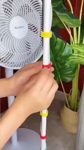 เทปตีนตุ๊กแก (Set10ชิ้น) สำหรับจัดระเบียบสายไฟ สายเคเบิ้ล Velco Tape แบบหัวเข็ม ขนาด12*150mm