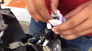 ไฟหน้ารถมอเตอร์ไซค์ แบบ LED สำหรับ 12V แสงสีขาว