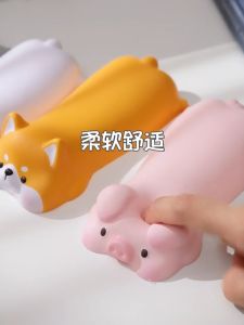 เล่นเกม แผ่นรองเมาส์ 3D ตามหลักสรีรศาสตร์, ลายการ์ตูนน่ารัก, ซิลิโคนนู เพื่อนู PU