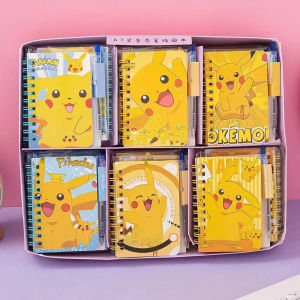 Bandai | Sổ Tay Pokemon Pikachu Hình Xoắn Ốc Sổ Tay Học Sinh Có Dòng Kẻ Trang Màu Dành Cho Lứa Tuổi Từ 14 Trở Lên Chuẩn Bị Cho Năm Học Mới