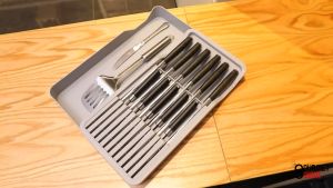 [SG Stock] XL Knife Drawer Storage | Kitchen Knife Block | Cutlery Organiser and Knives Storage Tray
