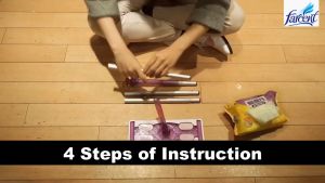 Farcent Magic Diamond Dry & Wet Mop Electrostatic Dust Tissue Wet Cleaning Tissue Antibacterial Mop Lantai