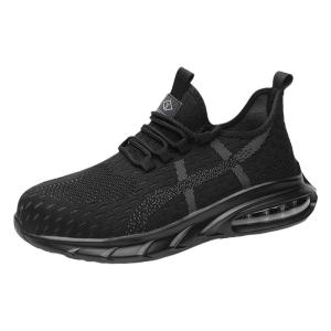 DINGGU | Steel-Toe Anti-Smash Puncture-Resistant Soft-Bottom Lightweight Breathable Work Shoes