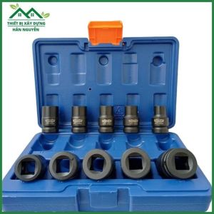 Đầu khẩu máy siết bulong Wadfow WMS1D01 1/2" 10121314151719212224mmbộ đầu tuýp lục giácdài 40mm