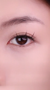 Natural Baby Curve Glue Free False Eyelashes Fast Drying Simulation DIY Soft Thick Curling Removable False Eyelashes