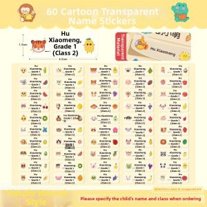 Waterproof Tear-Resistant Name Labels Customized