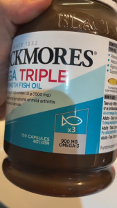 Blackmores Omega Triple Fish Oil 150 Caps Ikan Minyak 1500mg Kesehatan Penglihatan Dari Australiac