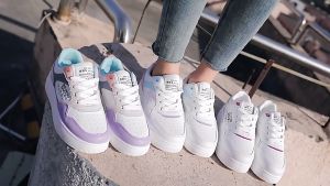Sepatu Sneakers Casual Kets Putih Wanita Cewek Fashion Korean Style BEYOND SPACE