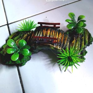 tebing variasi jembatan 15cm aquascape