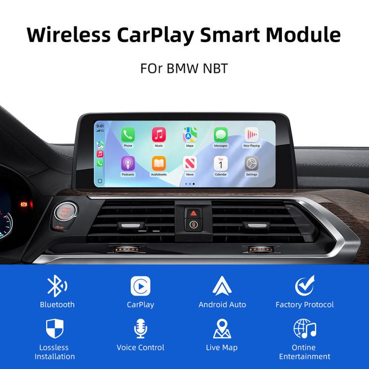 ANYFAR | NEW Wireless CarPlay Android for BMW NBT CIC Mini R55 R56