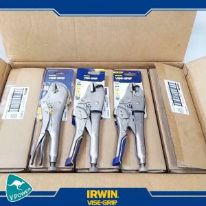 IRWIN (4WR )T1002EL4 คีมล็อกปากโค้ง(ตัดลวด) ขนาด 4 นิ้ว