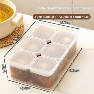 Freezer Safe Food Storage Box