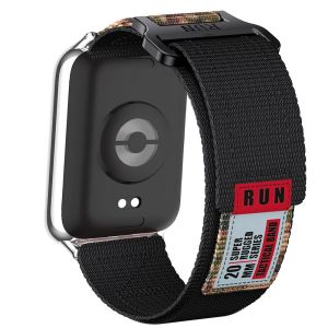 Breathable Strap for Xiaomi Redmi Watch 4/5 Nylon Loop Replaceable Wristband Smartwatch Belt for Mi Band 9/8 Pro Sport Watchband