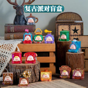 Authentic Retro Party Blind Box Cute Tablets Hand Office Artsy Trendy Play Desktop Creativity Doll Ornaments Birthday Gift