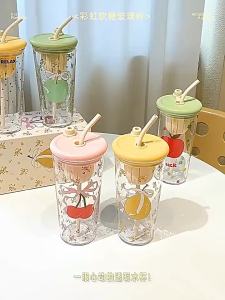 Coffee Tea Separation Large Capacity Borosilicate Glass Cup