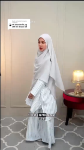 DhiaSara Bawal Shawl Long Size Bidang 60 Premium Chiffon