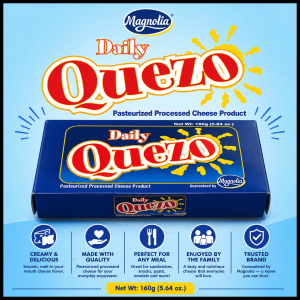 Magnolia Daily Quezo Processed Filled Cheese – Affordable Everyday Cheese