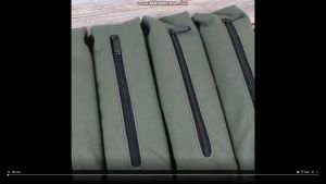 Tas Perkakas Gulung Foldable Rolling Tool Bag Canvas Tahan Lama Ringan dan Anti Sobek