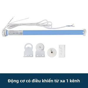 Motor Rèm Cuốn Thông Minh Zemismart Matter WiFi Cho Ống 37mm/38mm Điều Khiển Qua HomeKit Google Home SmartThings Và Ứng Dụng.