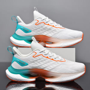 Ultra-Light Shock-Absorbing Running Shoes Mens Sports Shoes Breathable Mesh Upper Running Shoes from Fujian Yuyuan Footwear