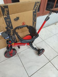 balance bike exotic ET 709-7 4in1 new produk stir kiri kanan dan musik