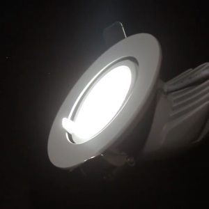 Elephant Nose Lamp LED Spotlight COB Ceiling Downlight Embedded Adjustable Angle High Color Lights