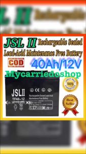 JSL II 40Ah TF40-12: A Comprehensive Guide to the 12V 40Ah Maintenance-Free Valve Regulated Battery