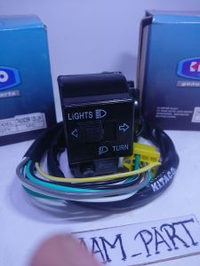 SAKLAR HOLDER KIRI THUNDER 125 L/H BAHAN BESI KITACO