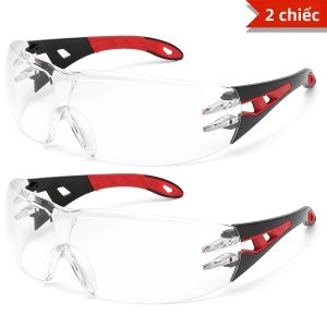 2/10 CÁI Kính An Toàn Chống Bụi Chống Sương Mù Chống Trầy Xước Kính Bảo Vệ Công Nghiệp Dùng Cho Xây Dựng Và Sản Xuất