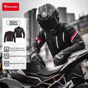 MOTOWOLF | Fall Protection Warm Motorcycle Jacket