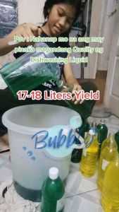 BUBBLY DIY Dishwashing Liquid Kit 17 Liters Yield (10 Components) High Quality Raw Materials plus Anti-grease