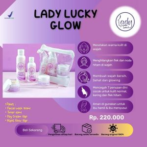 Bpom - Lady Luck Glow & Lady Luck Acne series By Ladyskincare