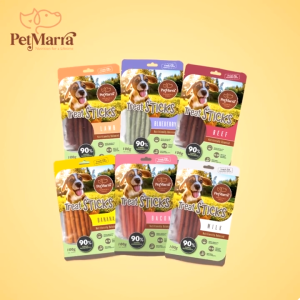 PetMarra Treat Sticks Dog Treats Blueberry Flavor 100g snacks dogs puppies treats snack foods pets all stages