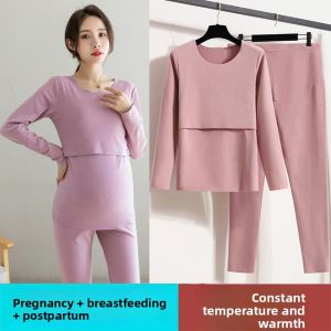 MAITINGLAN | Thermal Nursing Maternity Pajama Set