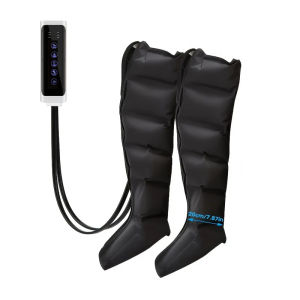 Air Compression Leg Massager Boots 6 Airbag Pneumatic Recovery Massage for Muscle Relaxation Sports Recovery and Daily Leg Care