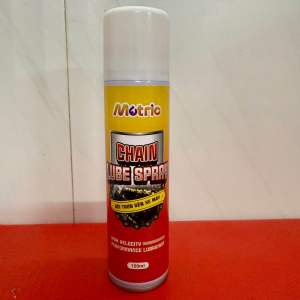 Dưỡng Sên - Bôi Trơn Xích Cao Cấp Không Văng METRIC Chain Lube Spray 150ML Made in Việt Nam