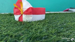 IKAT KEPALA MERAH PUTIH SABLON