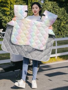 Tấm Chắn Gió Xe Điện Mùa Xuân Thu Chống Gió Chống Thấm Nước Cho Xe Máy Xe Điện Yadea Xe Điện Chống Lạnh Mùa Đông