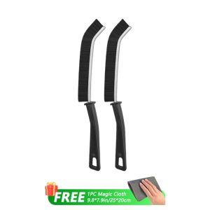 Hard Bristle Crevice Cleaning Brush for Fine Seam Corners Groove Window Cleaning Tools Kitchen Bathroom Home Tiles Joints Brush