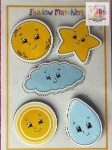 busy book weather shadow matching