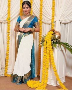 LAUNCHING NEW SOFT LICHI SILK CLOTH DESIGN : BEAUTIFUL RICH PALLU AND JACQUARD WORK ON ALL OVER THE SAREE.
