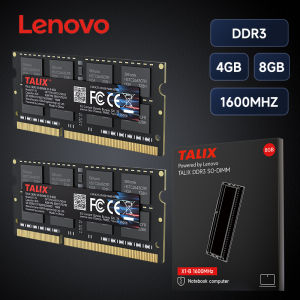 Lenovo | Lenovo TALIX DDR3 SODIMM RAM 4GB 8GB 1600MHz Laptop RAM Intel AMD Notebook Memory Faster Data Transfer Upgrade performance Speed