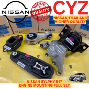 100% THAILAND NISSAN SYLPHY B17 ENGINE MOUNTING SET (NISSAN THAILAND)